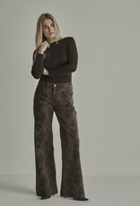 Para MI Jeans Mira/ Winter Prints Deep Brown
