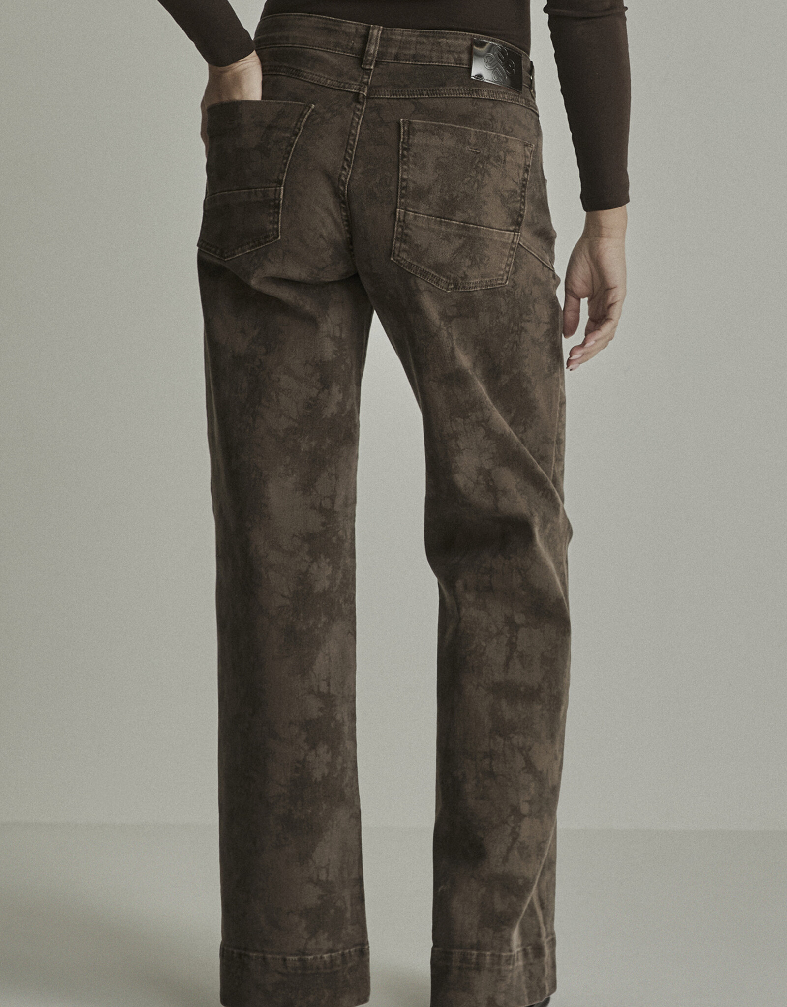 Para MI Jeans Mira/ Winter Prints Deep Brown