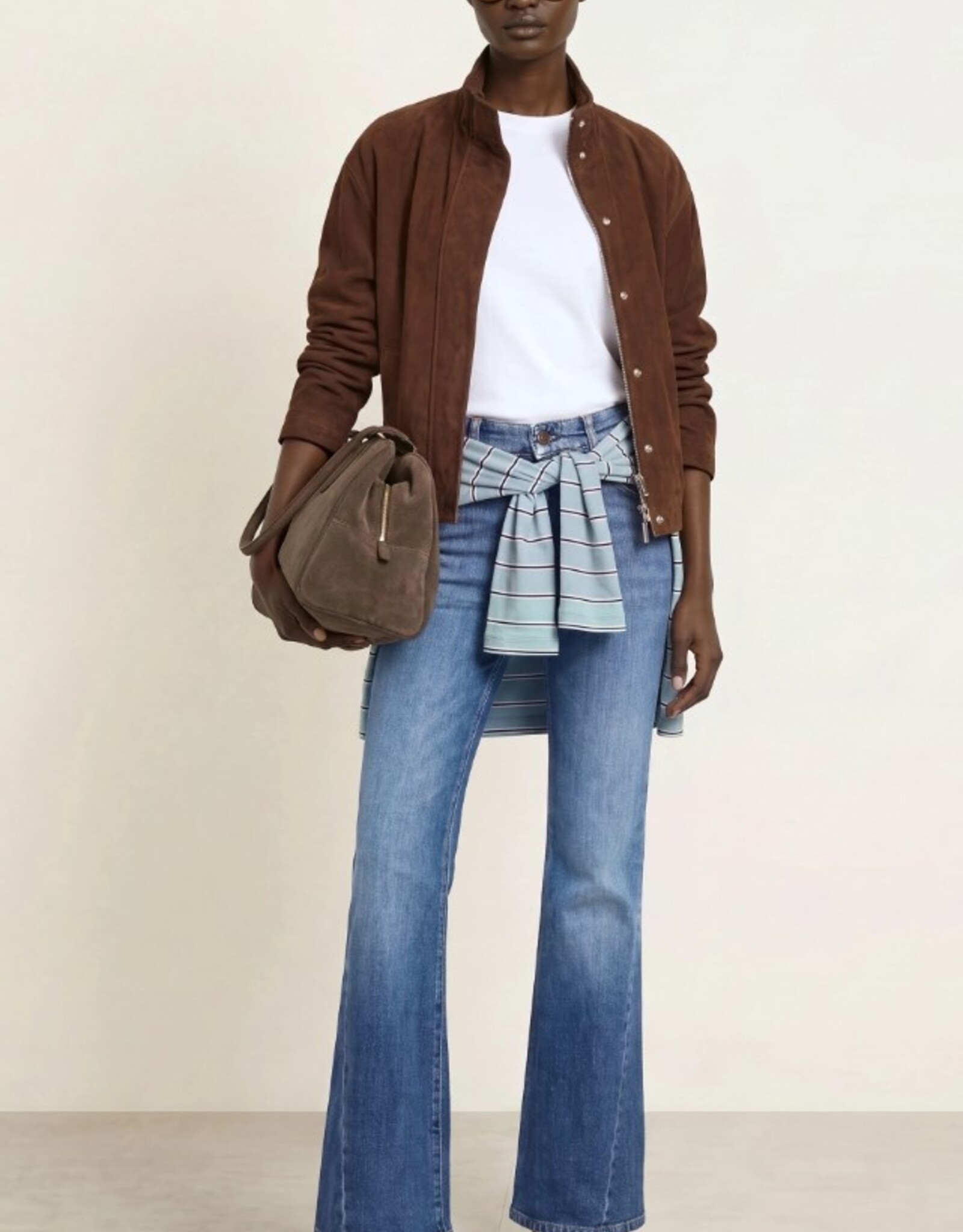 Cambio Jeans Fabienne Twiste Studio87 Slub Dark Used 7-26.