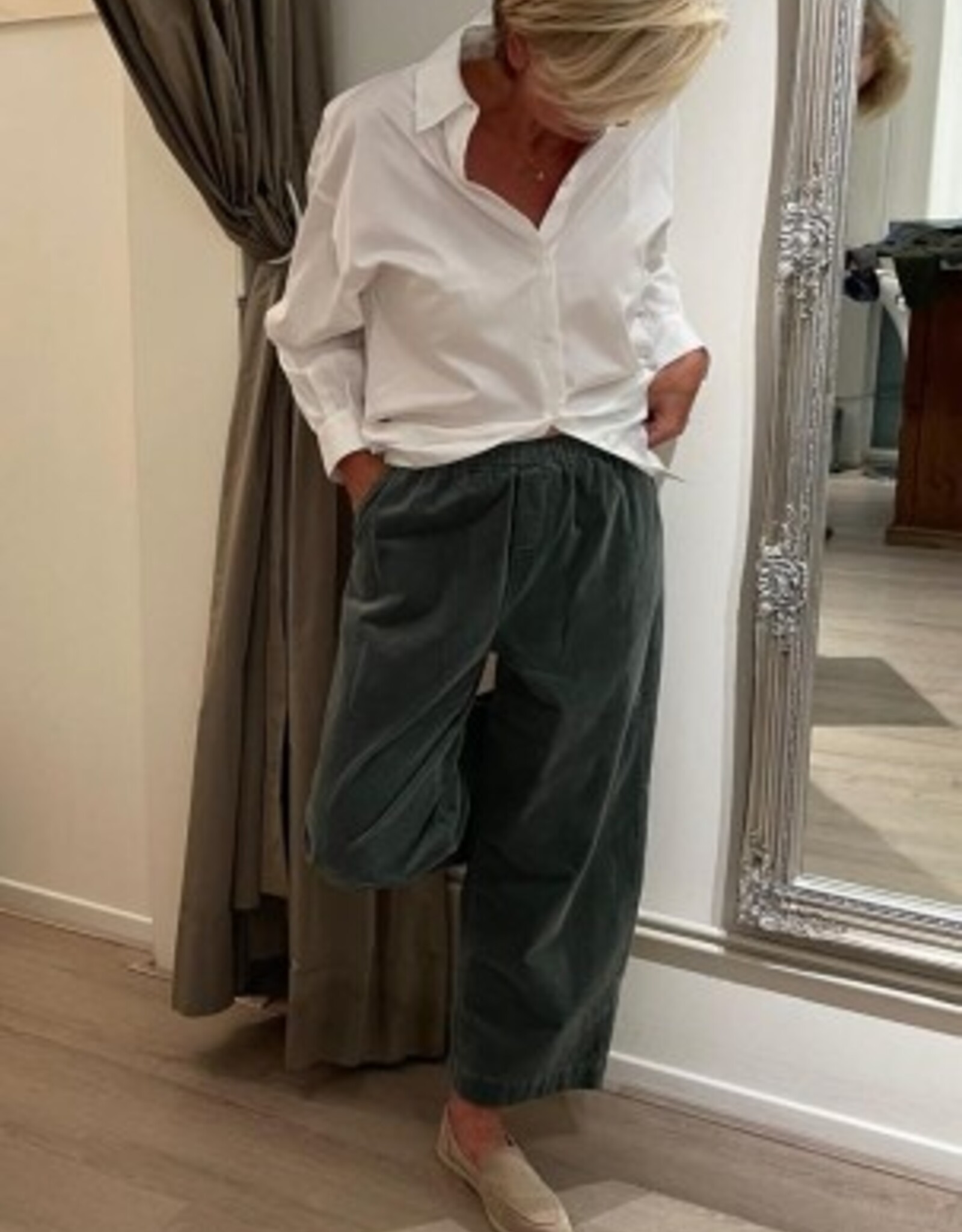 JcSophie Parvati Pantalon Dark Aqua
