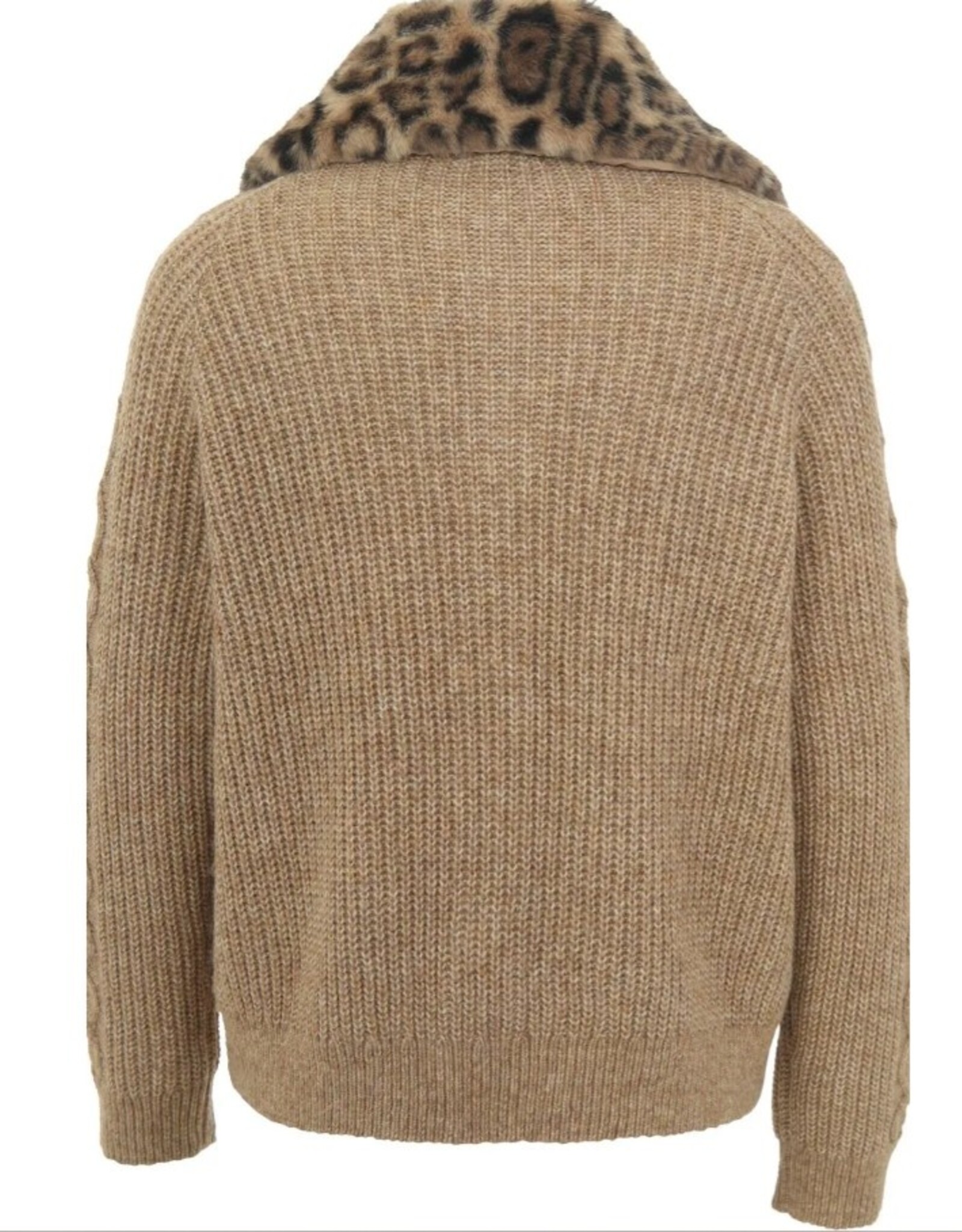 Leo&Ugo Vest Afneembare Bond Kraag Camel