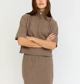 Moscow Pullover Ginevra Dark Chocolate Solid