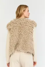 Moscow Gilet Joep Chalk Solid