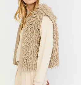 Moscow Gilet Joep Chalk Solid