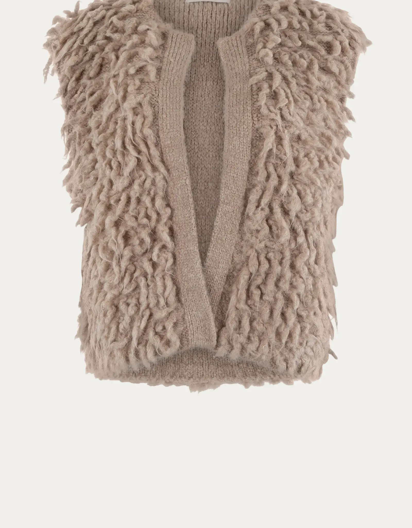 Moscow Gilet Joep Chalk Solid