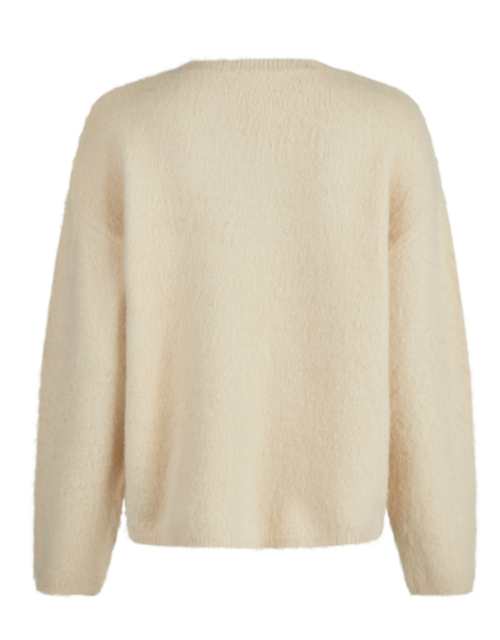 Marc Aurel Pullover  Bloem Aplicatie Beige
