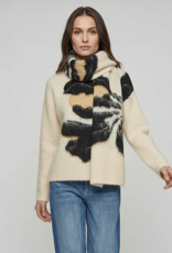 Marc Aurel Shawl Bloem Beige