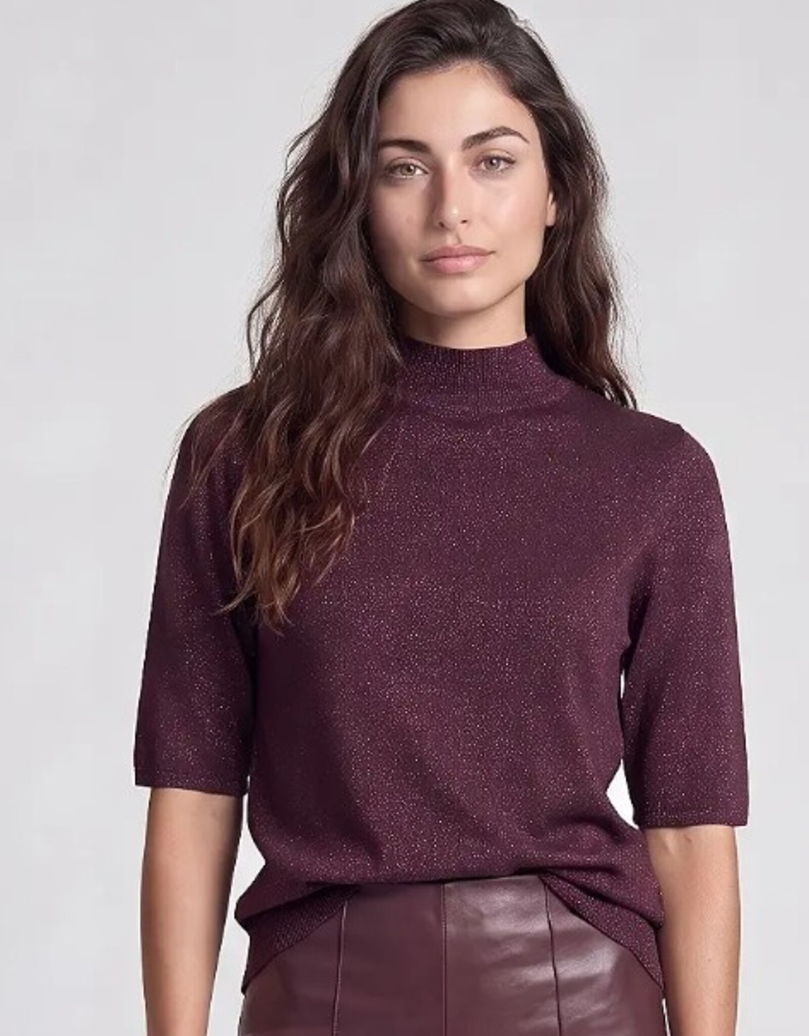 Marc Aurel Pullover Sparkling Turtle  Plum