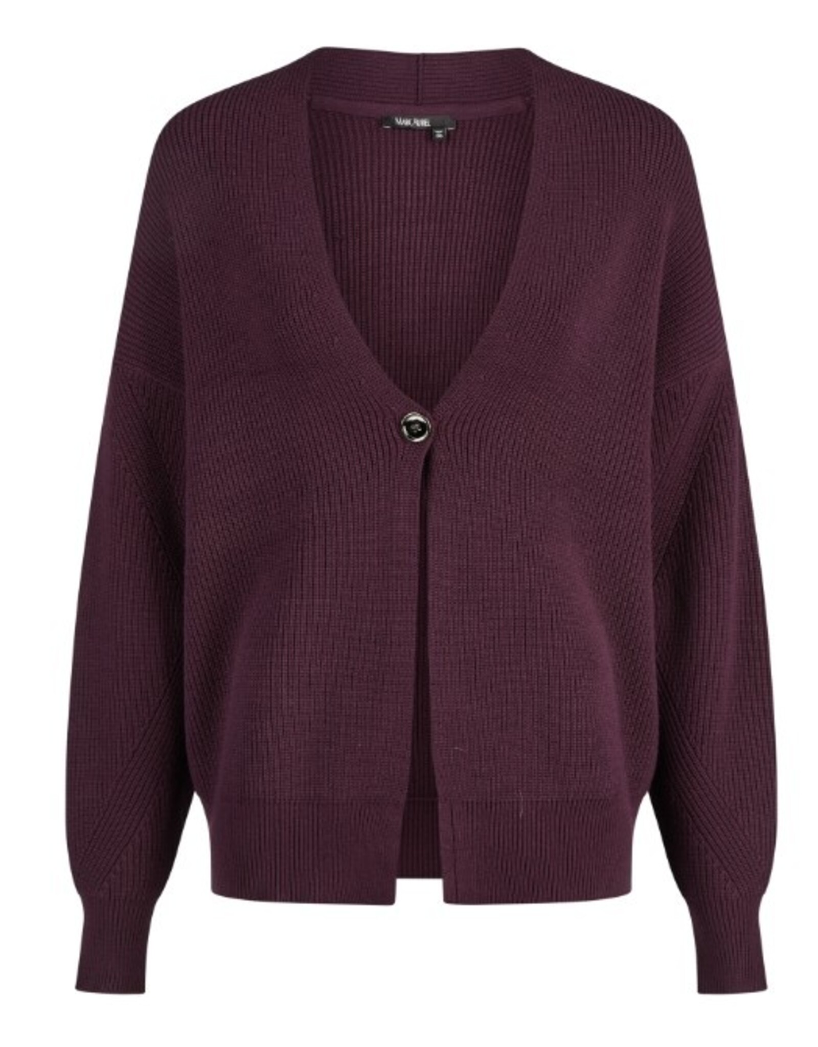 Marc Aurel Vest Blazer-Look Plum