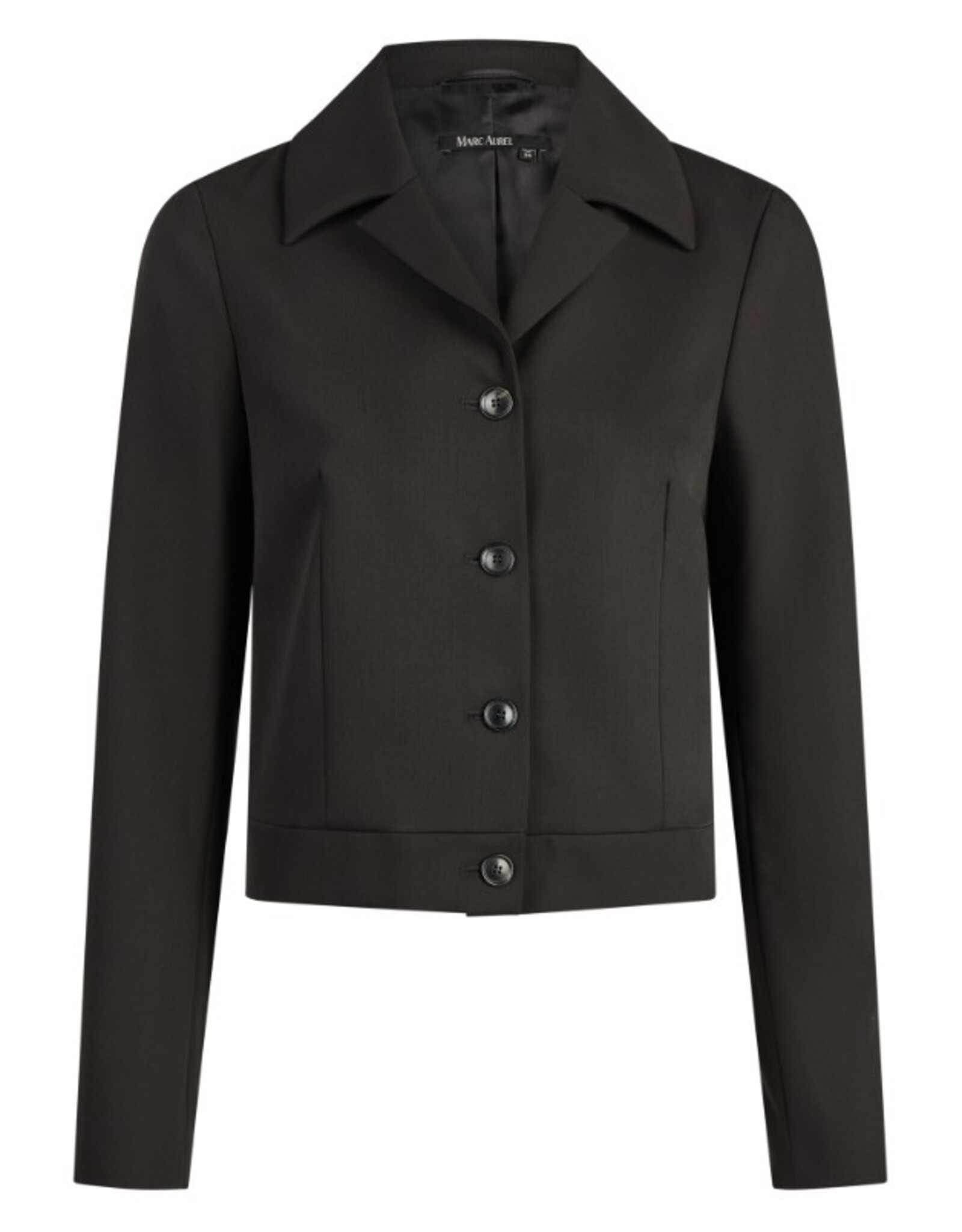 Marc Aurel Blazer Cropped Model Zwart