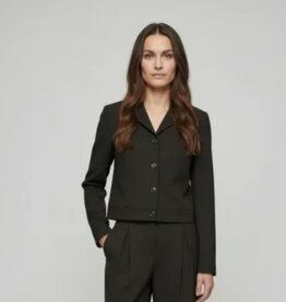 Marc Aurel Blazer Cropped Model Zwart
