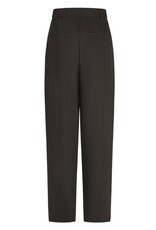 Marc Aurel Pantalon Barrel Bandplooi Zwart