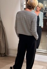 Marc Aurel Jasje Zwart/Wit Jacquard