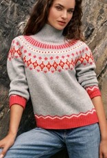 Princess goes Hollywood Pullover Colorful Jacquard Grey Pearl