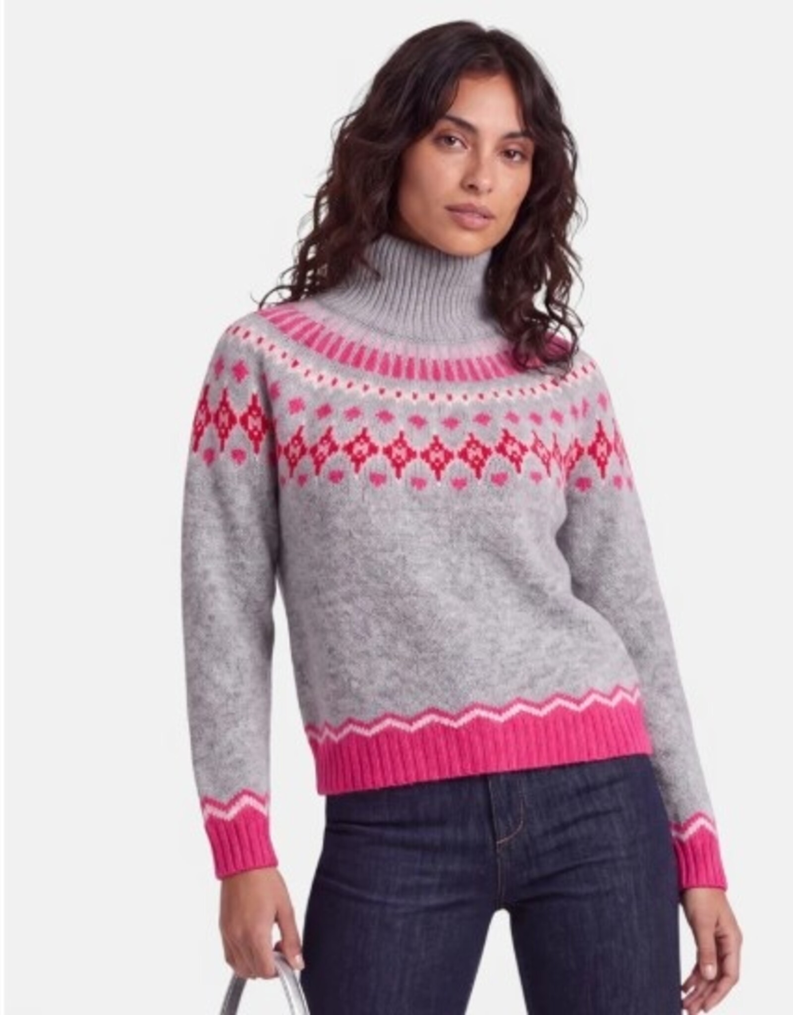Princess goes Hollywood Pullover Colorful Jacquard Grey Pearl