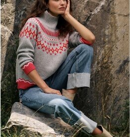 Princess goes Hollywood Pullover Colorful Jacquard Grey Pearl