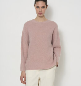 LaSalle Sweater Wide Sleeve Crew Neck Rosa