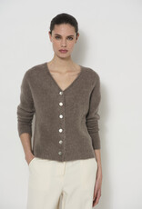 LaSalle V-Neck Vest Cashew