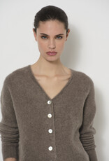 LaSalle V-Neck Vest Cashew