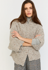 Moscow Vest Evi  Light Taupe Dessin