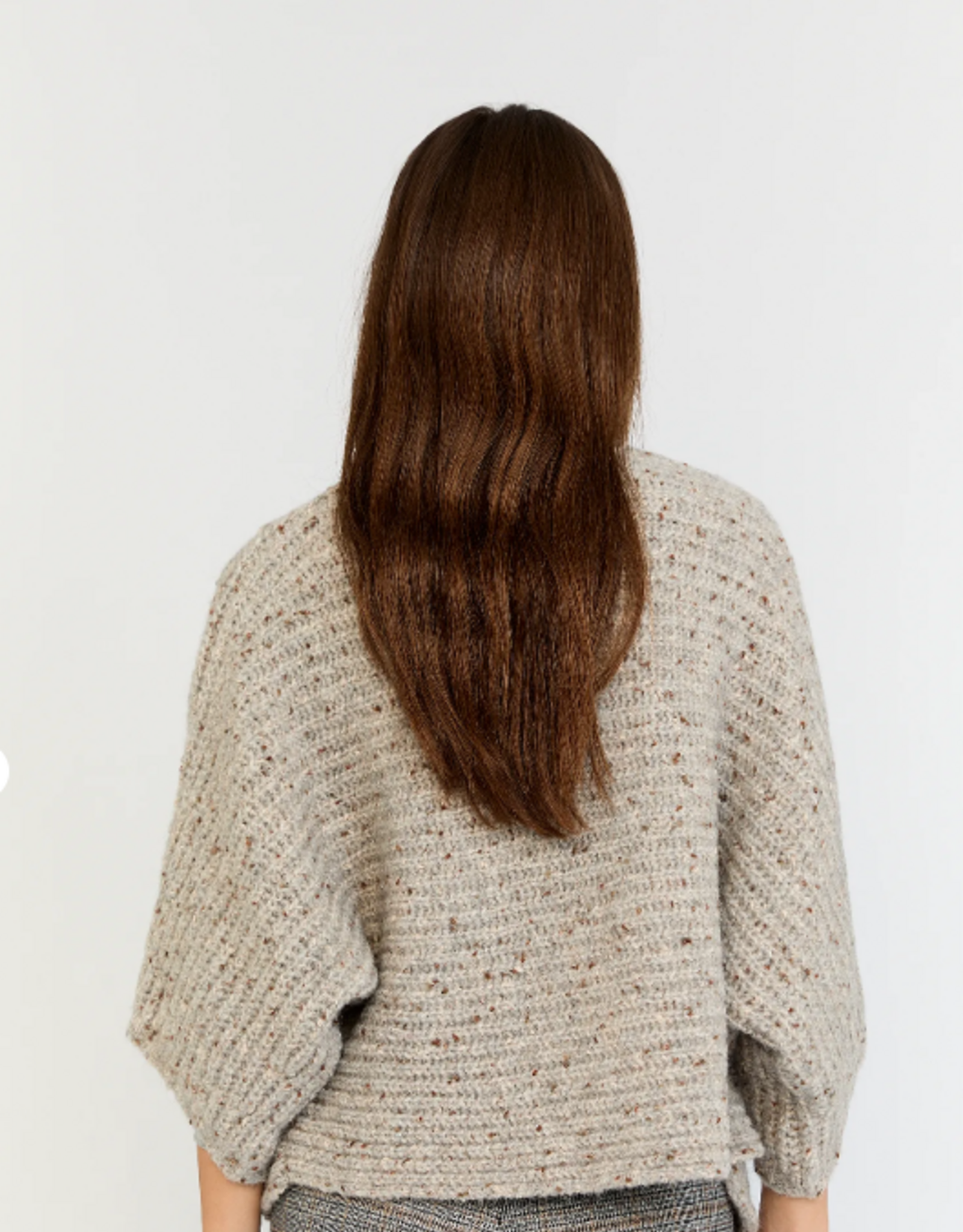 Moscow Vest Evi  Light Taupe Dessin