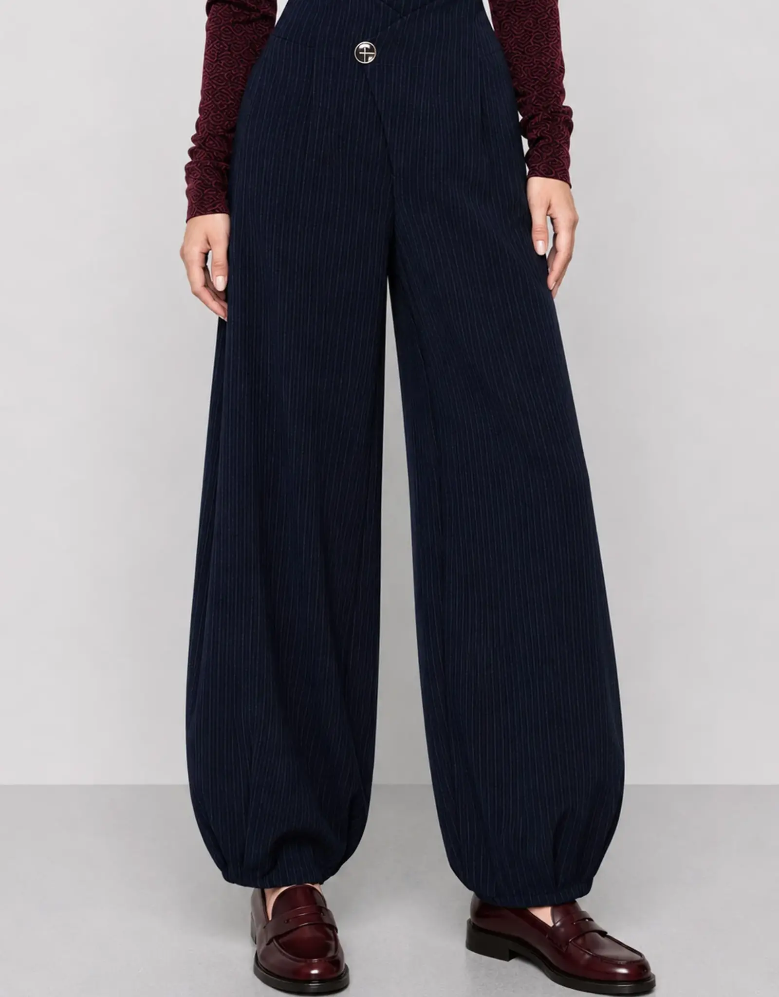 Kocca Blazer Krijtstreep Navy