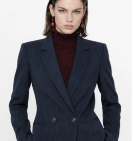 Kocca Blazer Krijtstreep Navy