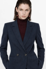 Kocca Pantalon Evodio D- Blauw Krijt Streep