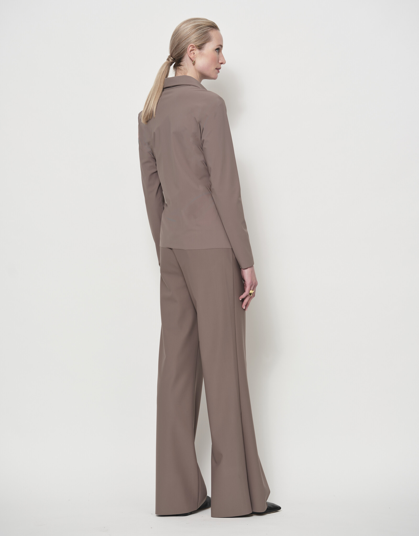 LaSalle Pantalon Recht  Model Cashew
