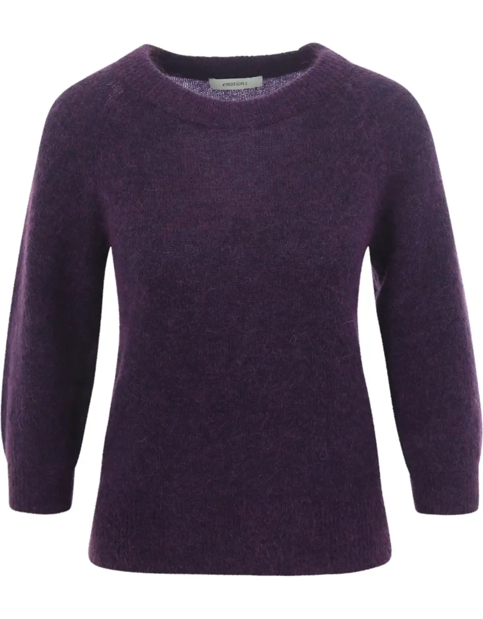 Emotions Pullover 3/4 Baloon Sleeve Violet
