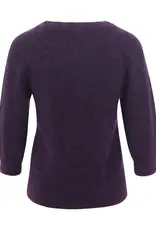 Emotions Pullover 3/4 Baloon Sleeve Violet