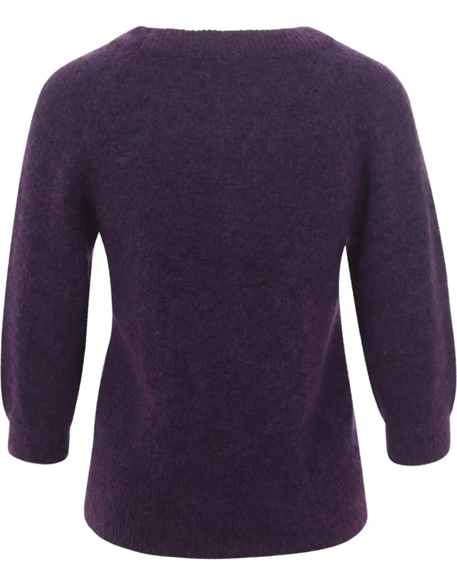 Emotions Pullover 3/4 Baloon Sleeve Violet