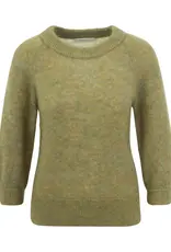 Emotions Pullover 3/4 Baloon Sleeve Agave