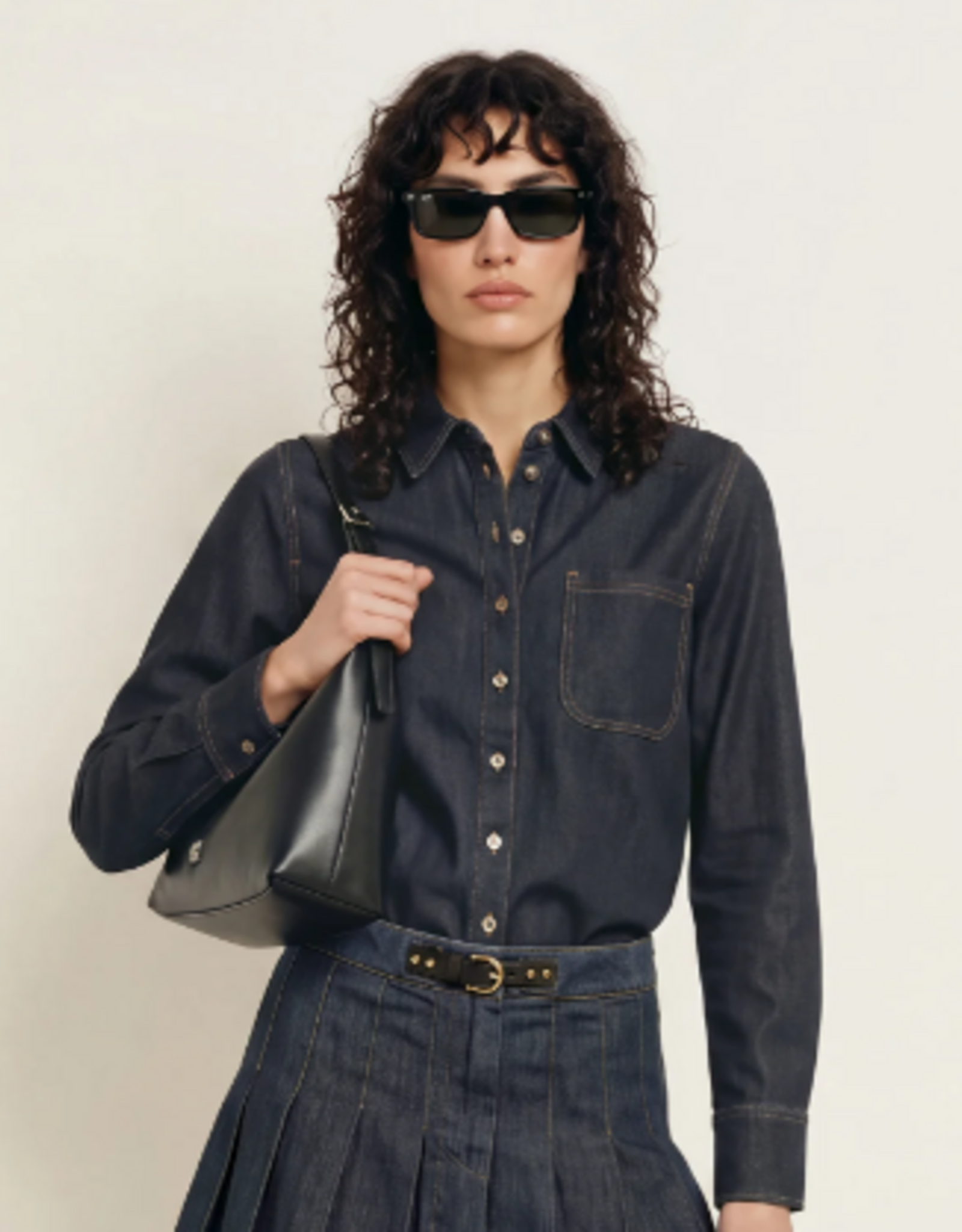 Princess goes Hollywood Blouse Dark Denim