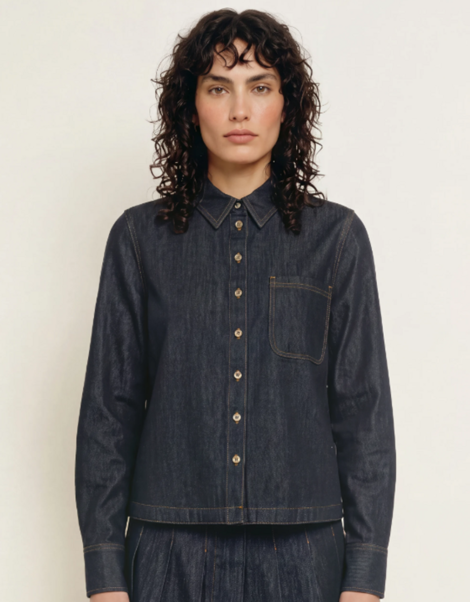 Princess goes Hollywood Blouse Dark Denim