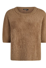 Marc Aurel Pullover Pelzoptik Mud K-Mouw