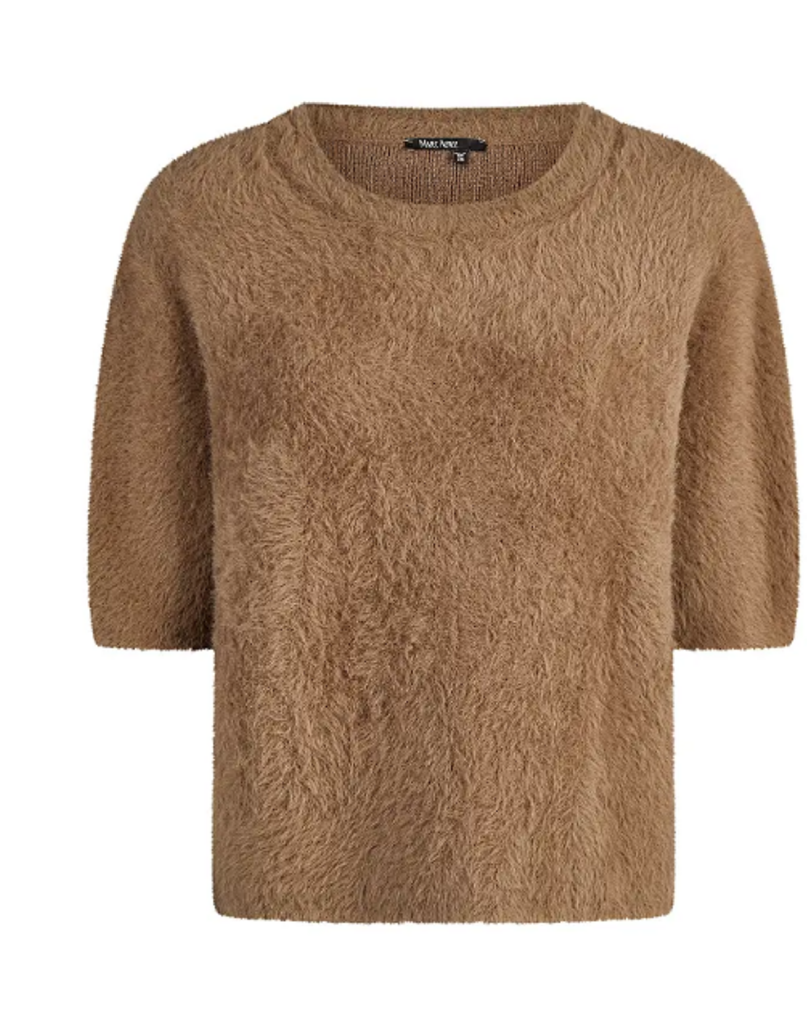 Marc Aurel Pullover Pelzoptik Mud K-Mouw