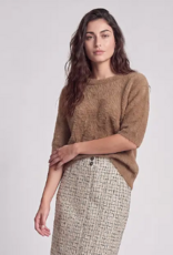 Marc Aurel Pullover Pelzoptik Mud K-Mouw