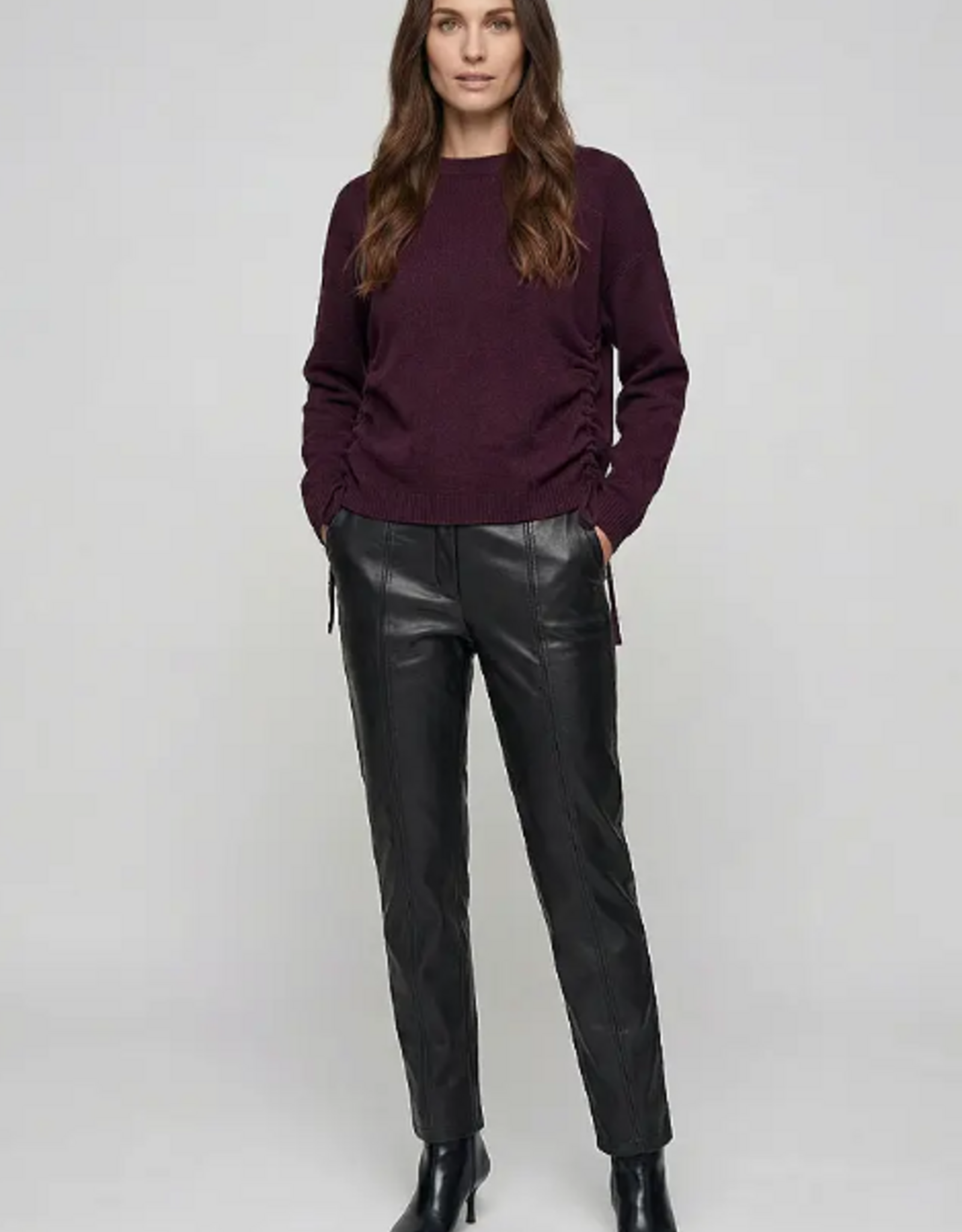 Marc Aurel Pullover  Verstelbaren Zijnaden Plum