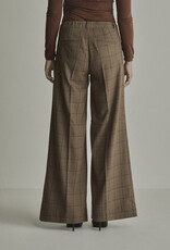 Para MI Pantalon Lizzy/ Check Deep Brown Ruit