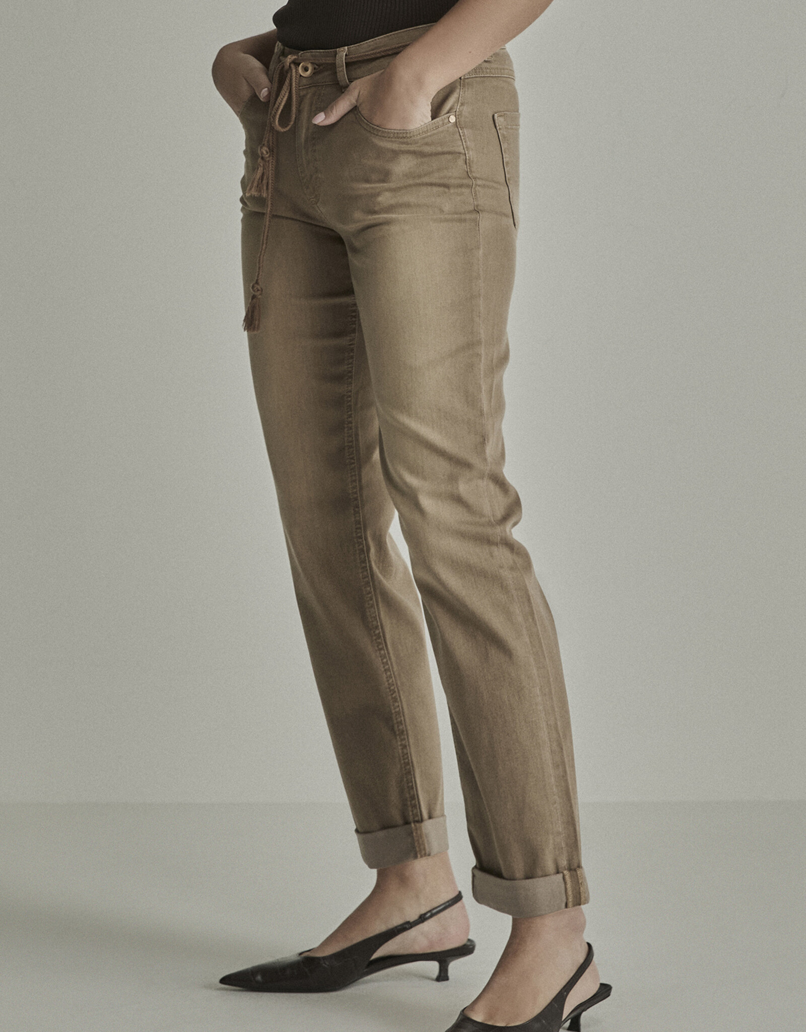 Para MI Jeans Bobby Vintage Denim Camel  lengte 30inch
