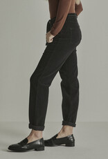 Para MI Pantalon Bobby Vintage Corduroy Black Lengte 30Inch