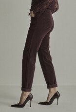 Para MI Pantalon Bobby Vintage Corduroy Burgundy Red