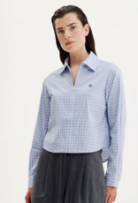 Josephine &CO Bodine Blouse Bleu Check