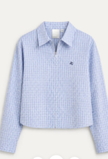 Josephine &CO Bodine Blouse Bleu Check