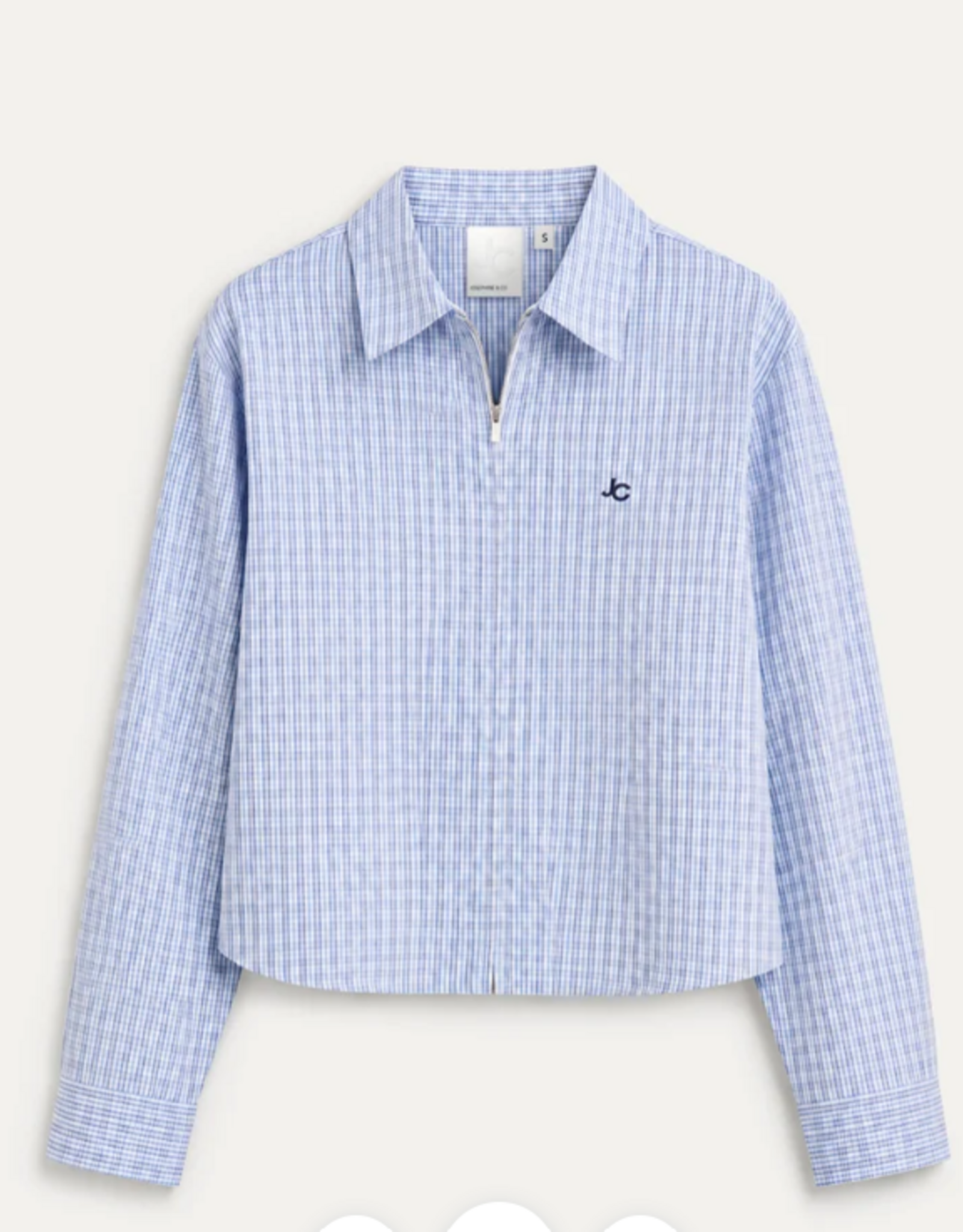 Josephine &CO Bodine Blouse Bleu Check