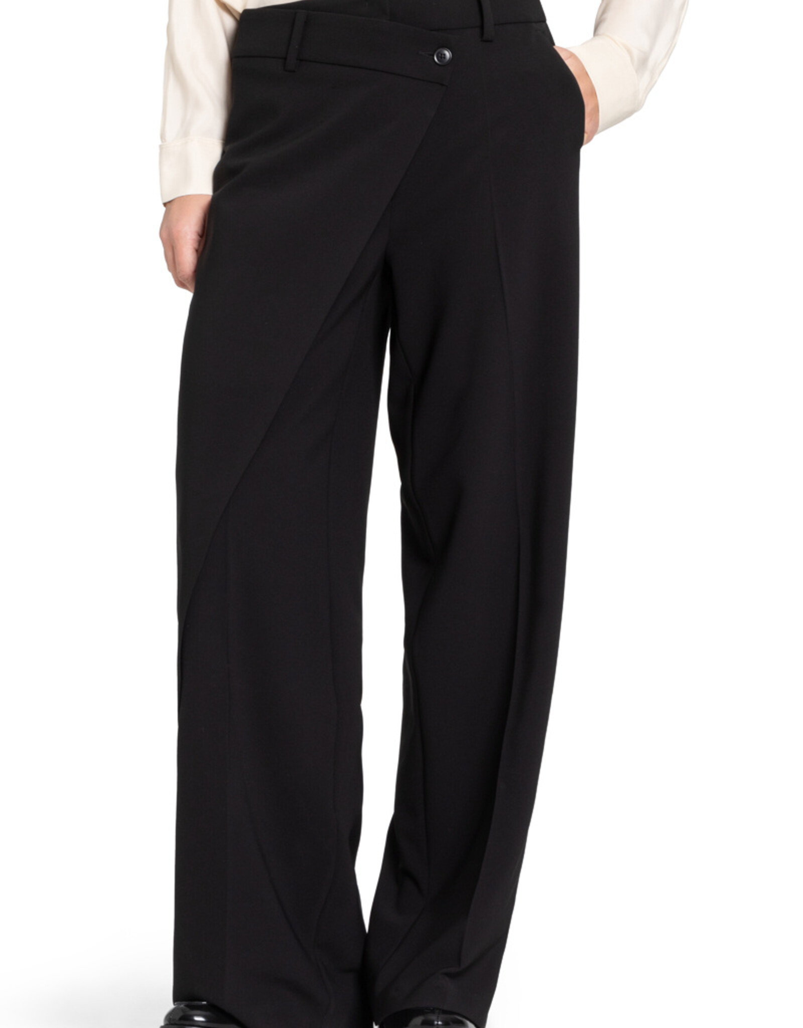 Cambio Pantalon Anais Warp Front Black