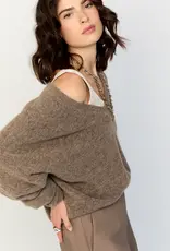 Bellamy Pullover Poppy Taupe Melange