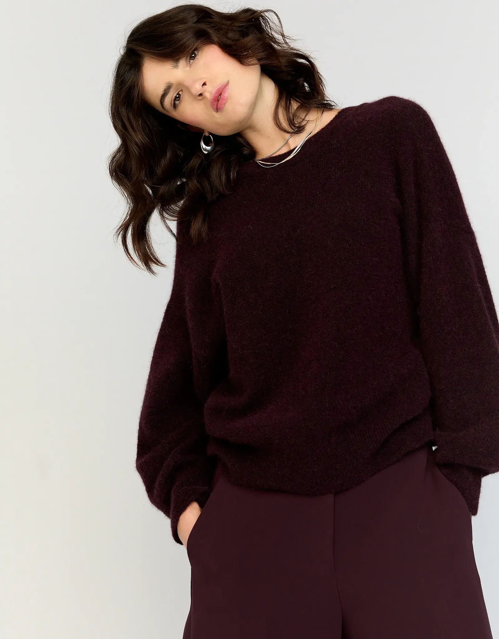 Bellamy Pullover Poppy Egg Plant