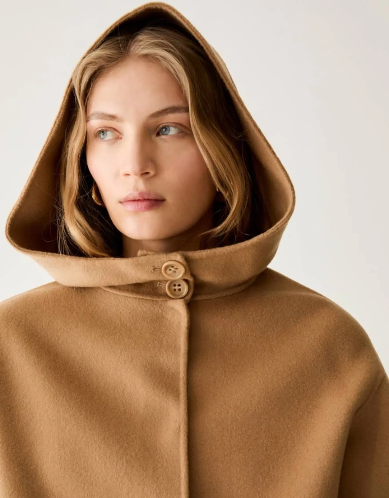 PENNYBLACK Nembi Capuchon  Mantel Camel